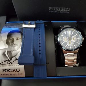 Used Seiko ssc505 Gift Set Solar
